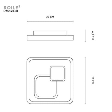 Luminascente roile s Luminascente Lampade da soffitto